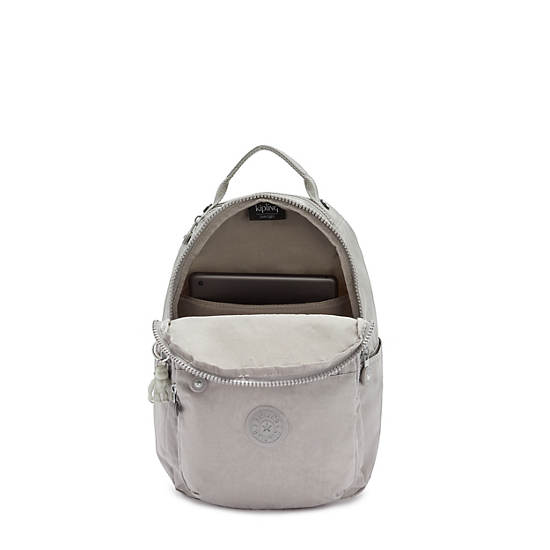 Kipling Seoul Small Classic Tablet Hátizsák Szürke | HU 1860PJ